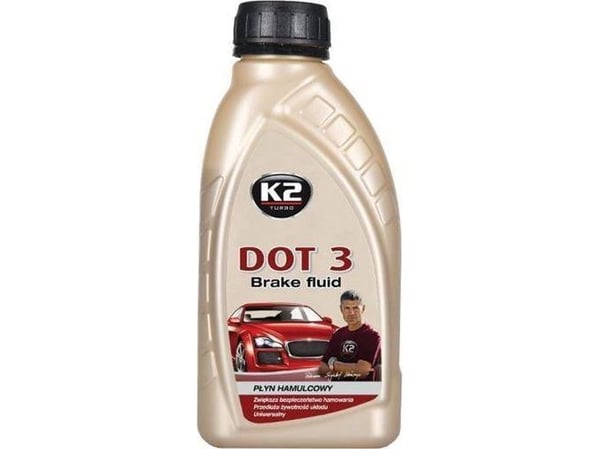 K2 bremsevæske DOT 3 500 ml K2 bremsevæske DOT 3 500 ml