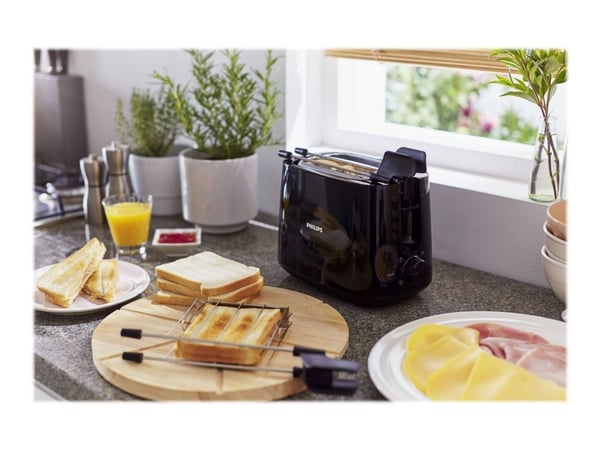 Philips Daily Collection HD2583 - Brødrister - 2 skive - 2 Holdere - lajittelu