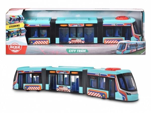 Dickie Toys 203747016, Trikkvogn, 3 år, Plast, Blå