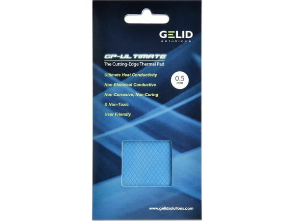 Gelid Solutions TP-GP04-A, Termisk pasta, Grå, -60 - 200 ° C, 50 mm, 90 mm, 1 styck