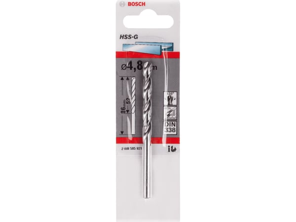 Bosch METALBOR HSS-G S 4.8x86MM