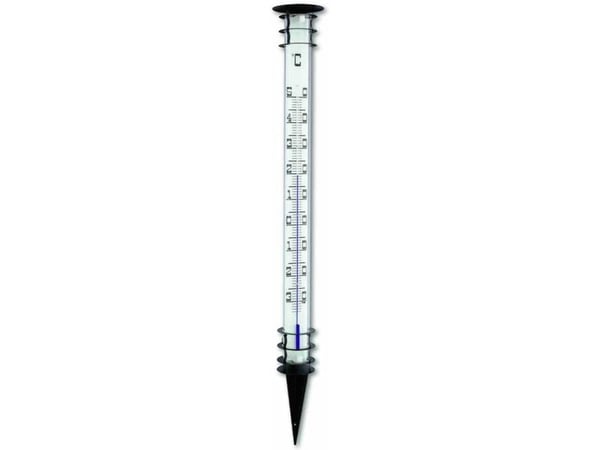 TFA-Dostmann 12.2002, Galileo-termometer, Utomhus, Svart, Vit, Metall, Markbelysning, °C