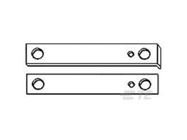 Stiftlist, stiftfält TE AMP Appliance Connectors 63450-1 TE Connectivity, innehåll: 1 st