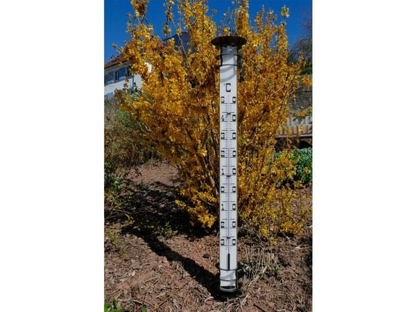 TFA-Dostmann 12.2002, Galileo-termometer, Utomhus, Svart, Vit, Metall, Markbelysning, °C
