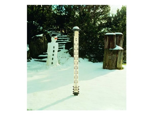TFA-Dostmann 12.2002, Galileo-termometer, Utomhus, Svart, Vit, Metall, Markbelysning, °C