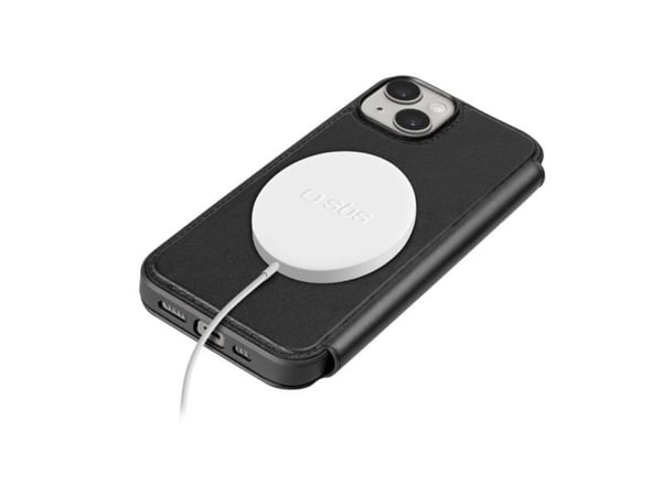 SBS TEBKMAGSFIP1461K, Lommebok-etui, Apple, iPhone 13 iPhone 14, 15,5 cm (6.1"), Svart