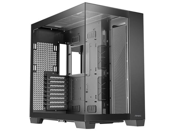 Antec Constellation Series C8 - FT - utvidet ATX (E-ATX) - sidepanel med vindu (herdet glass) - ingen strømforsyning (ATX) - USB/lyd