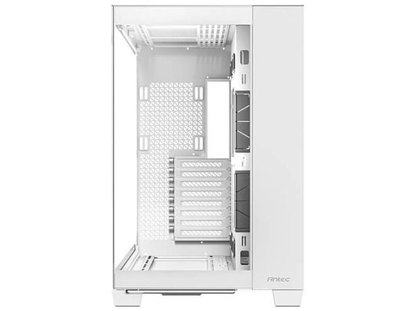Antec Constellation Series C8 - FT - utvidet ATX (E-ATX) - sidepanel med vindu (herdet glass) - ingen strømforsyning (ATX) - hvit - USB/lyd