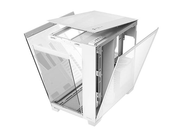 Antec Constellation Series C8 - FT - utvidet ATX (E-ATX) - sidepanel med vindu (herdet glass) - ingen strømforsyning (ATX) - hvit - USB/lyd
