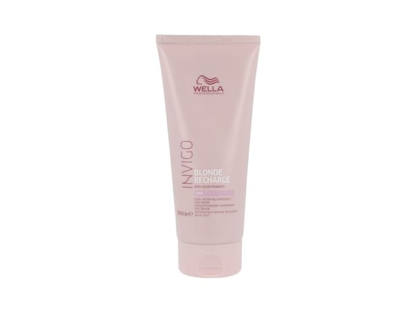 Wella Professionals Invigo Blonde Recharge Color Refreshing Conditioner balsam med fargepigmenter for kaldt blondt hår 200ml