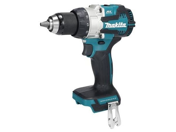 Makita Percussion Driver Drill LXT, Elektrisk skrutrekker, Pistolhåndtak, 1/2", Sort, Blå, Børsteløs, 1800 RPM