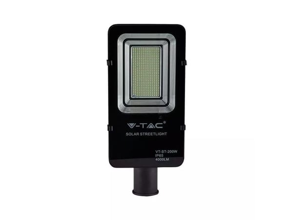 Solar gatuarmatur VT-ST200 50W 4000K 4000lm IP65 5502