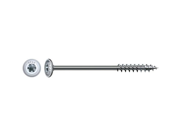 SPAX 251010601205 Tallerkenskruer 6 mm 120 mm T-profil Stål Hærdet 100 stk