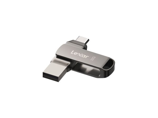 Lexar JumpDrive Dual Drive D400 - USB-flashstasjon - 32 GB - USB 3.1 / USB-C