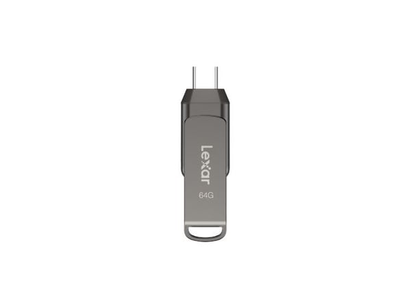 Lexar JumpDrive Dual Drive D400 - USB-flashstasjon - 64 GB - USB 3.1 / USB-C
