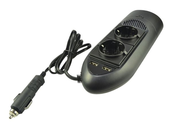 Duracell - DC AC invertteri - 175 Watt - lähtöliitännät: 2 - Eurooppa - musta