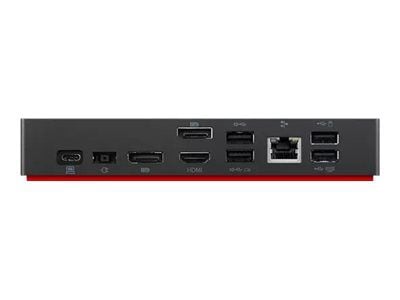 Lenovo ThinkPad Universal USB-C Dock - Dokkingstasjon - USB-C - HDMI, 2 x DP - 1GbE - 90 watt