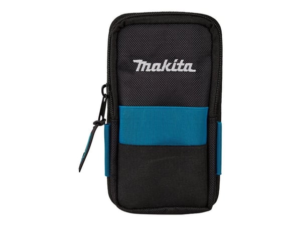Makita - Veske XL-størrelse for mobiltelefon - polyester - svart, blå - opp til 7"