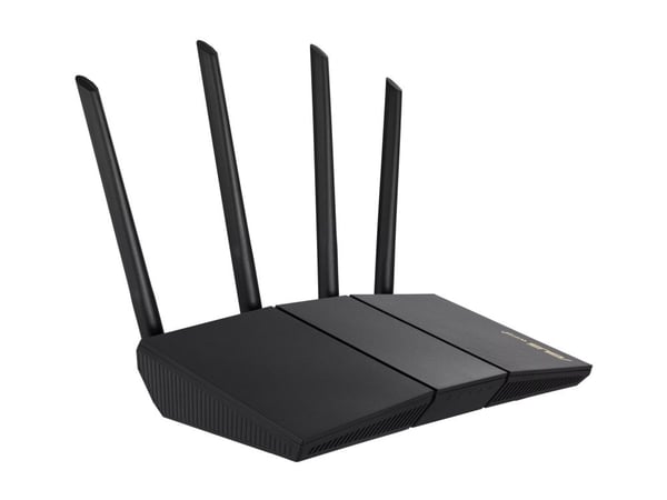 ASUS RT-AX57 GO - Trådløs ruter - WWAN 1-portssvitsj - Wi-Fi 6 - Dobbeltbånd