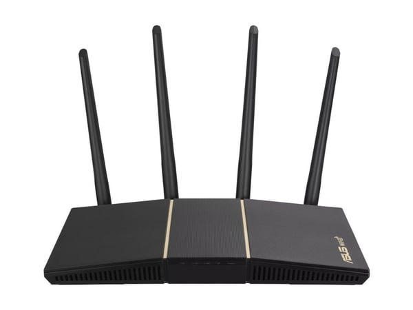 ASUS RT-AX57 - Trådlös router 4-ports-switch - 1GbE - Wi-Fi 6 - Dubbelband