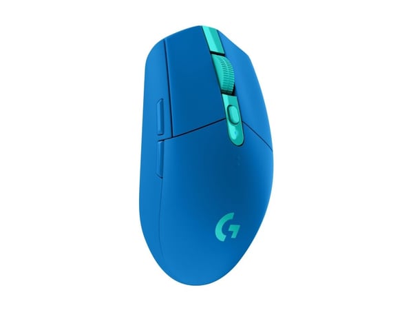 Logitech G G305 - Mus - optisk - 6 knapper - trådløs - 2.4 GHz - USB trådløs mottaker - blå