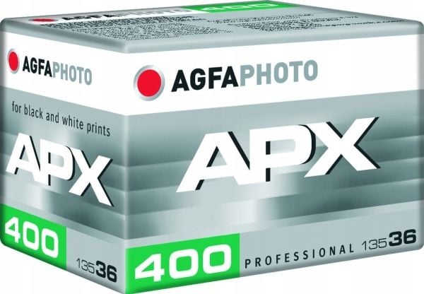 AgfaPhoto APX 400 Professional - Svart/hvit duplikatfilm - 135 (35 mm) - ISO 400 - 36 eksponeringer