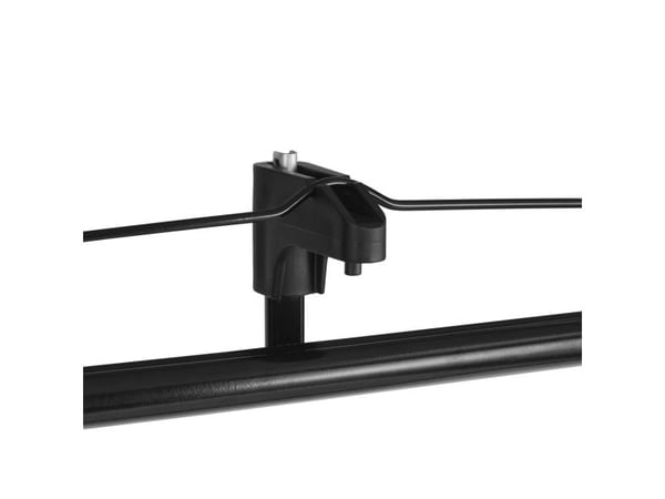 Hama 00021573, Manuell, 2,55 m (100.3"), 1:1, Svart, Hvit