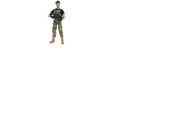 Special Forces Green Baret Action Figuuri 30,5 cm lisävarusteineen