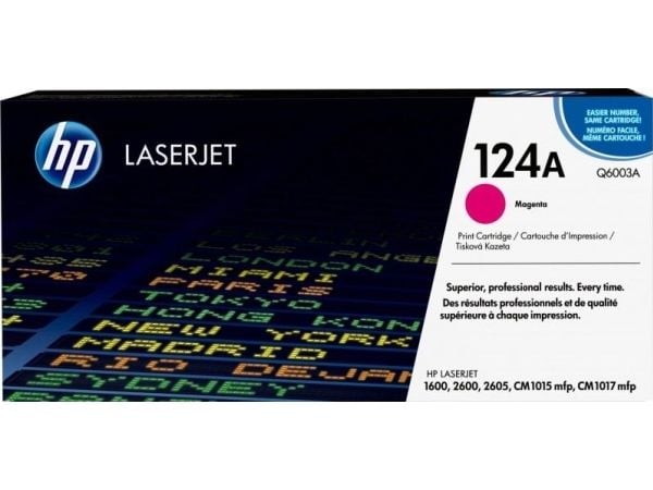 HP Q6003A, 2000 sivua, Magenta, 1 kpl