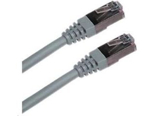 PremiumCord SP6ASFTP010, 1 m, Cat6a, SF/UTP (S-FTP), RJ-45, RJ-45, Grå