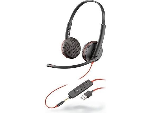 Headset Plantronics Blackwire C3225, stereo, USB-A in