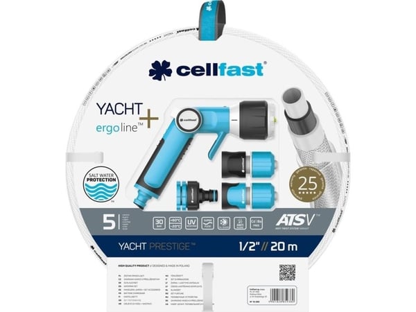 Cellfast puutarha 20m 1/2" päillä Cellfast Yacht Prestige