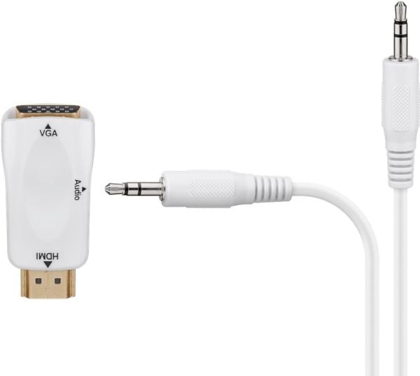 goobay - Videomuuntaja - HDMI - VGA