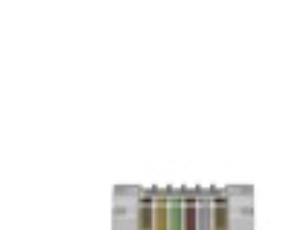 goobay - Telefonkabel - TAE-F (hann) til RJ-11/RJ-14 (hann) - 10 m - flat - svart