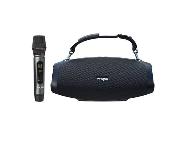 Langaton Bluetooth-kaiutin W-KING X10 60W (musta)