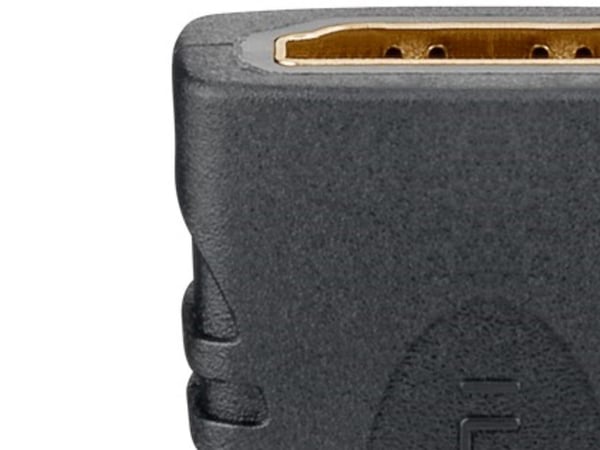 goobay - HDMI-adapter - 19 pin mini HDMI Type C hann til HDMI hunn