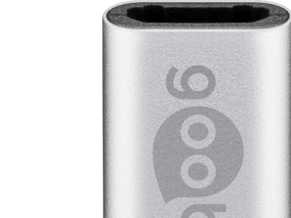 goobay - USB-adapter - Micro-USB type B (hunn) til USB-C (hann) - USB 2.0 - sølv