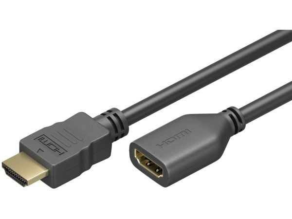 Goobay High Speed HDMI™-forlengelseskabel med Ethernet (61310)
