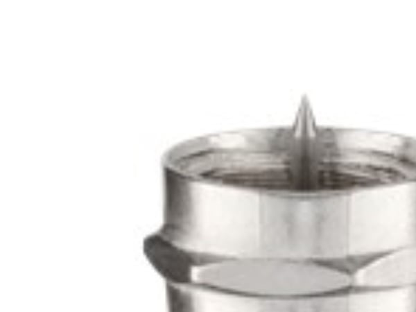 goobay AKFC 0150 - Antennekabel - IEC-kobling hunn til F-kopling hann - 1.5 m - dobbeltskjermet koaksial - 75 dB - hvit