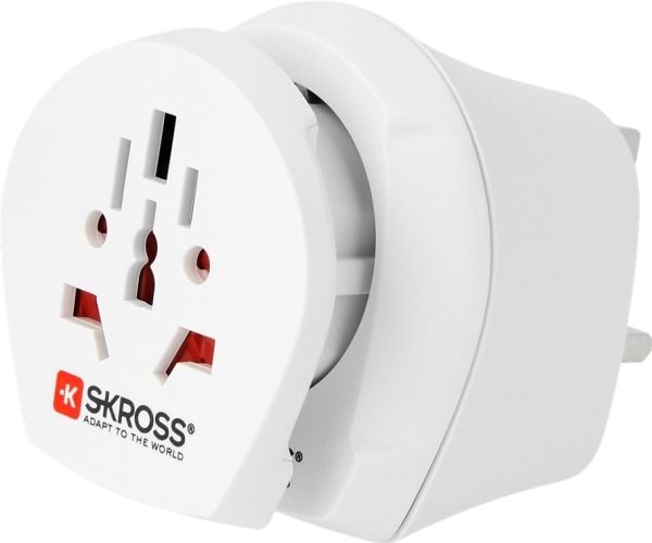Skross 39768, Universell, Type F, 100 - 250 V, 13 A, Hvit, 3250 W