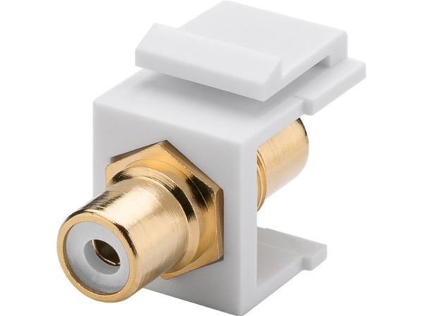 Goobay 79676 - Flat - Hvit - RCA - RCA - Kvinne - Kvinne (79676)
