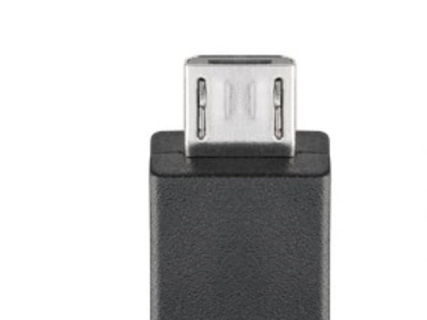 goobay - USB-kaapeli - Micro-USB Type B (han) til USB-C (han) - USB 3.1 - 1 m - lajittelu - lajittelu