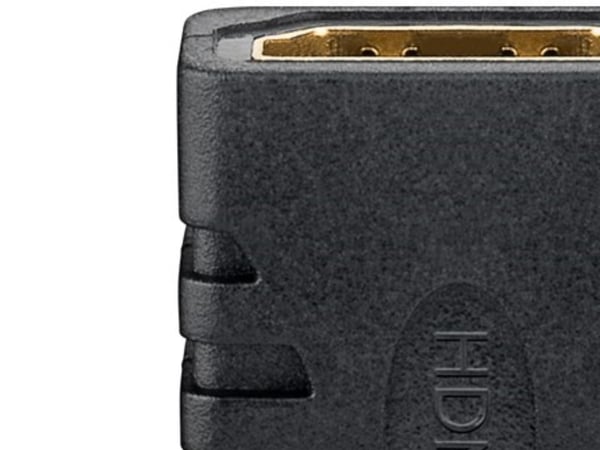 goobay - HDMI-adapter - 19 pin micro HDMI Type D hann til HDMI hunn