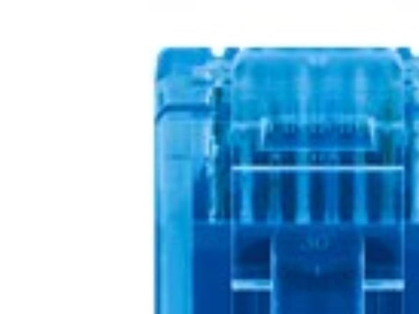goobay - Koppeledning - RJ-45 (hann) til RJ-45 (hann) - 50 cm - UTP - CAT 6a - formet, flat - magenta