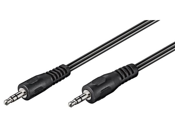 Wentronic goobay AVK 119-0250 - Lydkabel - Mini-Phone Stereo 3,5 mm (M) - Mini-Phone Stereo 3,5 mm (M) - 2,5 m (50449)