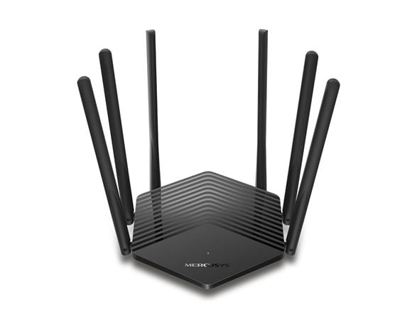 Ruter TP-Link Mercusys | AC1900 trådløs dual-band gigabit-prosessor | MR50G | 802.11ac | 600+1300 Mbit/s | 10/100/1000 Mbit/s | Ethernet LAN (RJ-45...