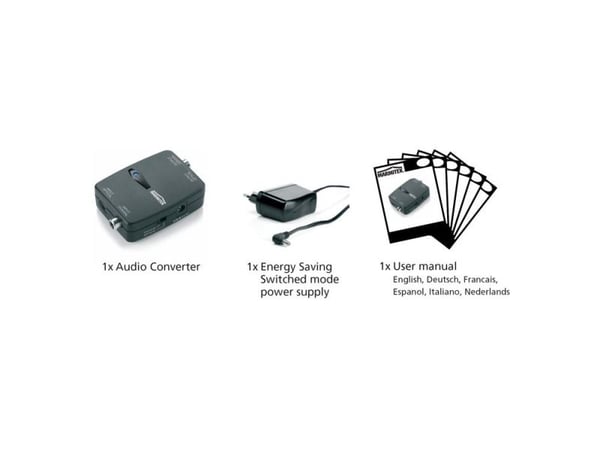 Marmitek Connect TC22, 5 V, 600 mA, 100 - 240 V, 50 - 60 Hz, 51 mm, 80 mm