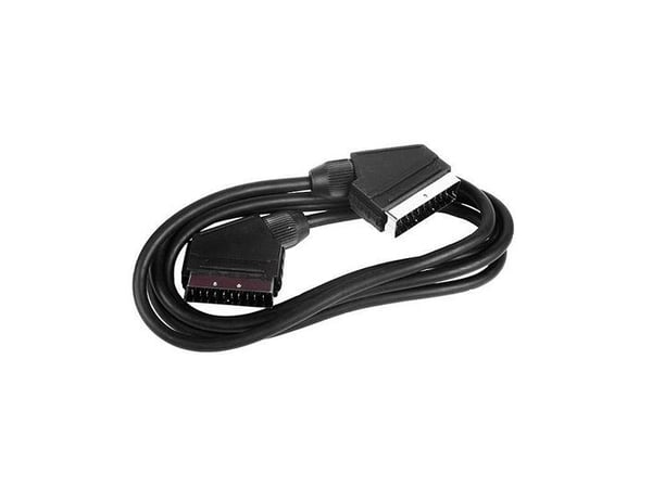 Tecline 1.5m Scart - Scart, 1,5 m, SCART (21-pin), SCART (21-pin), Hankjønn, Hankjønn, Nickel