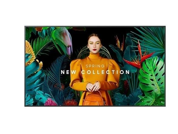 Samsung QH65C - 65" Diagonalklasse (64.5" synlig) - QHC Series LED-bakgrunnsbelyst LCD-skjerm - Crystal UHD - intelligent skilting - Tizen OS - 4K ...