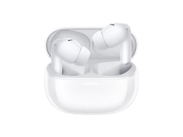 Xiaomi Redmi Buds 5 Pro - True wireless-hörlurar med mikrofon - inuti örat - Bluetooth - aktiv brusradering - månskensvit